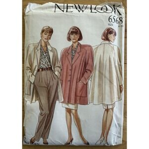 New Look Pattern 6568 Trousers & Jacket Size 6-18 Uncut FF